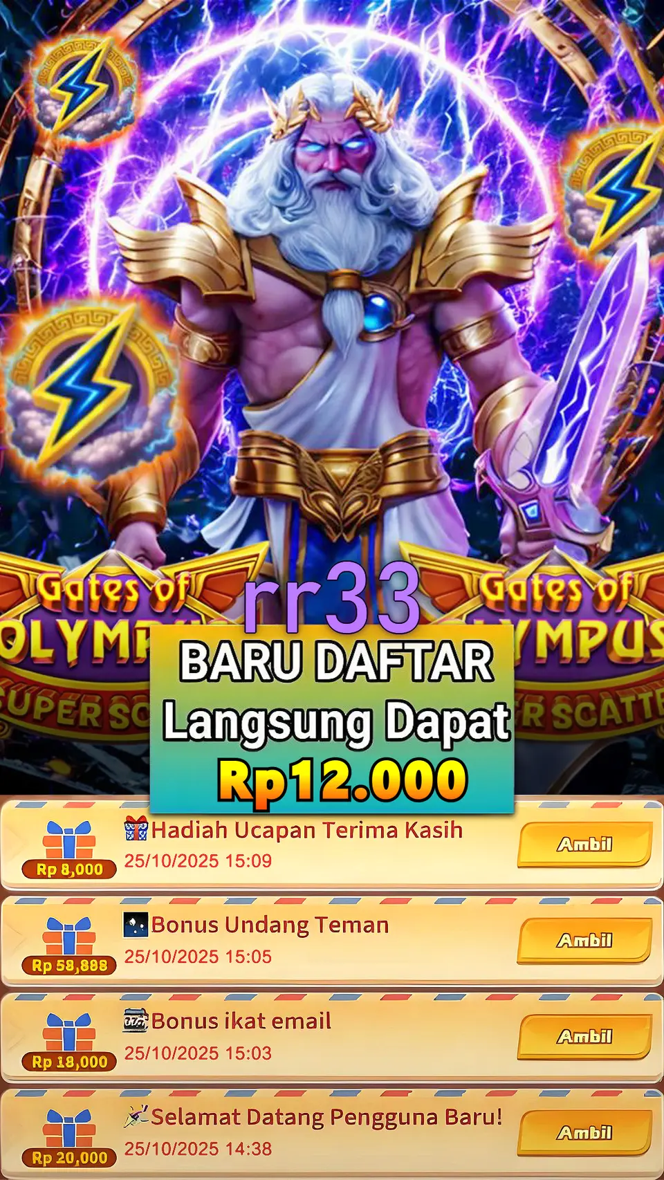 rr33 Tangkapan Layar - APK Resmi